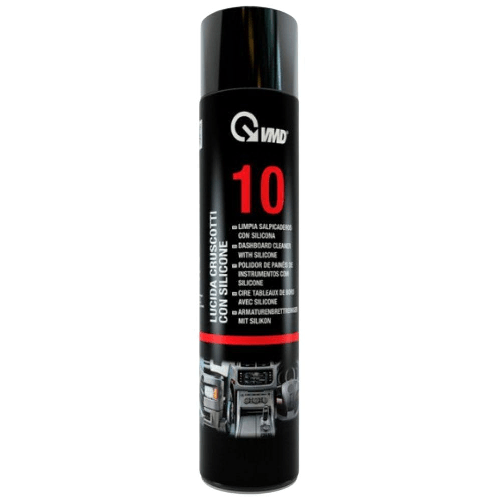 VMD Detergente vmd 10 lucida cruscotti auto e superfici interne con silicone 600ml