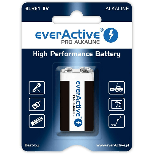 EverActive Batterie EverActive 6LR61 9V R9* 9 V (1 Unità)