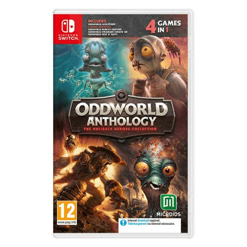 MICROIDS Videogioco microids 1177061 switch oddworld anthology the unlikely her