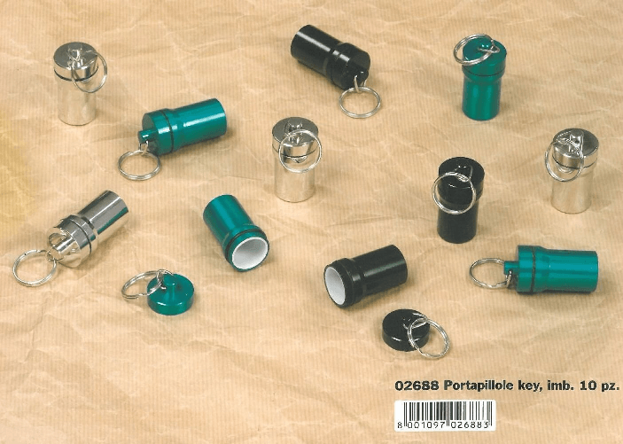Senza marca PORTAPILLOLE KEY (10PZ) 02688