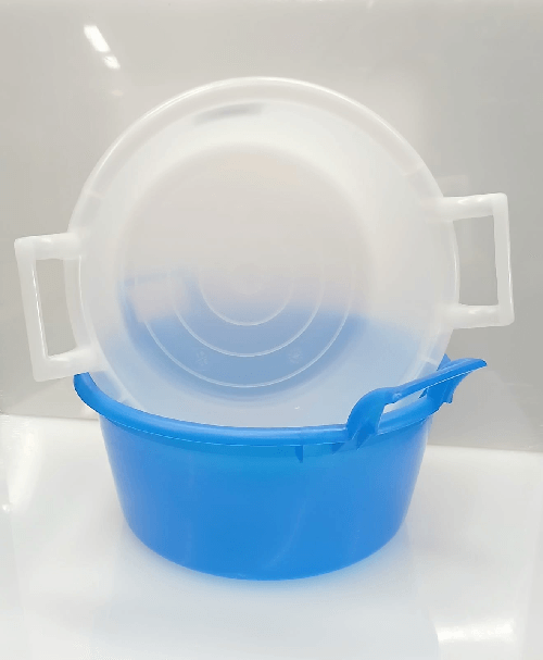 MOBIL PLASTIC Bacinella tonda 2 maniglie cm.36