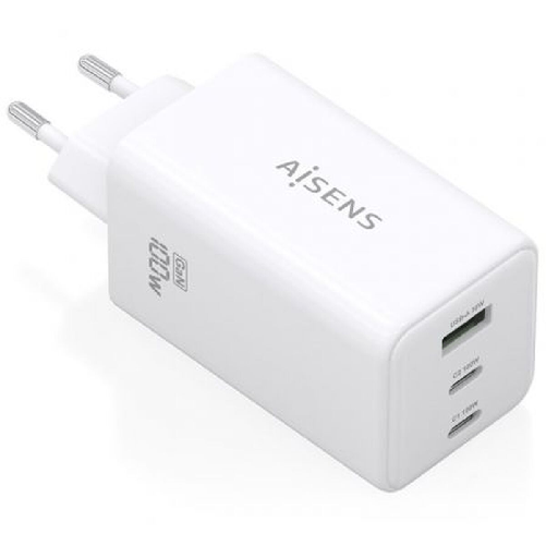 Aisens Caricabatterie Senza Fili Aisens ASCH-100W3P051-W Bianco 100 W