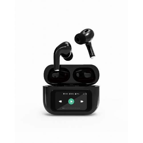 GEMBIRD Auricolari GEMBIRD TWS-LCD-ANC-01-BK Nero