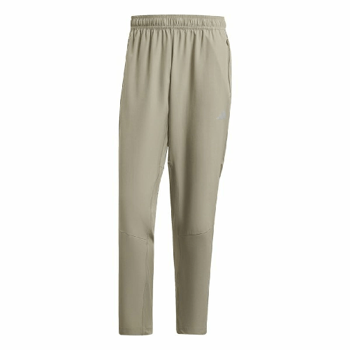 Adidas Pantalone Lungo Sportivo Adidas Gym+ 3S Grigio Uomo
