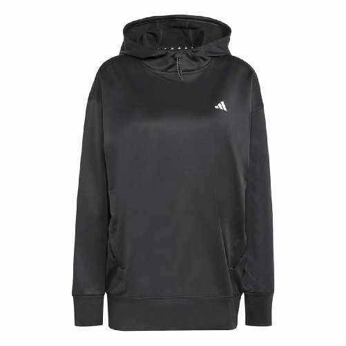 Adidas Felpa con Cappuccio Donna Adidas Game and go Hoodie Mujer Nero