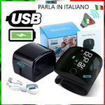 Saristore. Misuratore di Pressione Sanguigna da Polso LCD Parlante con Voce In ITALIANO