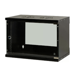 LINK Armadio Rack 19 6 Unita' (A)350 X (L)500 X (P)320 Nero