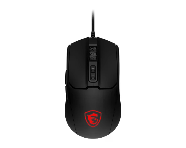 Msi Mouse Forge Gm100 Usb Ottico 6400Dpi 7 Pulsanti Con Rotella Nero