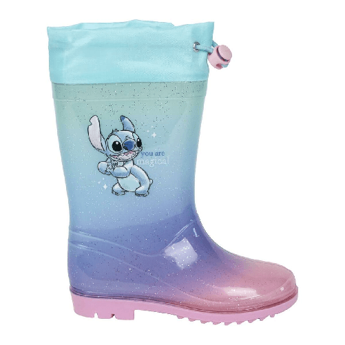 Stitch Stivali da pioggia per Bambini Stitch Azzurro Chiaro