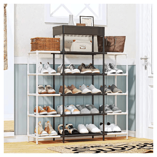 TrAdE Shop Traesio  Scarpiera Multistrato Organizzatore Salvaspazio Ingresso Design Compatto Funzionale -