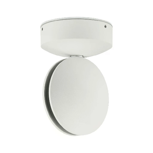 V-TAC Lampada LED da Muro Arrotondata 7W 110LM/W Fascio Luminoso a 360° Colore Bianco 3000K IP65