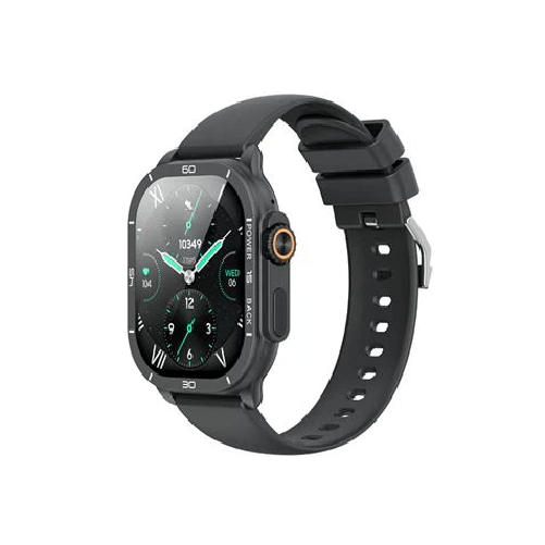 XO J12 Smartwatch Schermo Quadrato 2.06 AMOLED - Assistente Vocale - Controllo Musica - Multisport