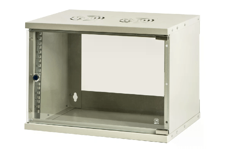 LINK Armadio Rack 19 6 Unita' (A)350 X (L)500 X (P)320 Grigio