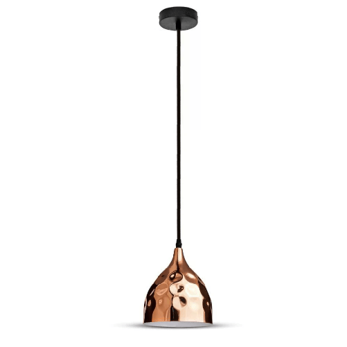 V-TAC Lampadario LED a Goccia in Metallo con Portalampada E27 (Max 60W