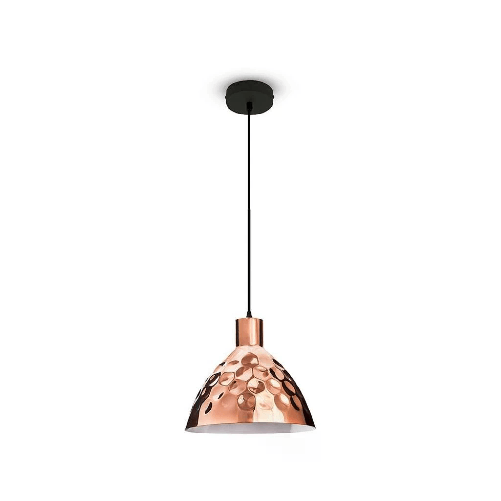 V-TAC Lampadario LED a Cono in Metallo con Portalampada E27 (Max 60W