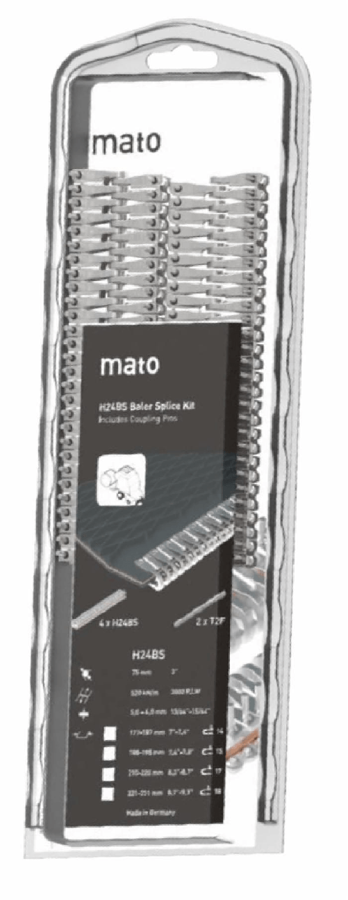 Mato Graffe Mato H24BS per cinghie rotopressa larghezza 210-220mm