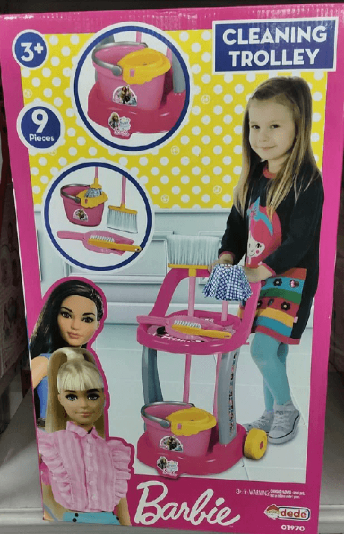 DEDE BARBIE CARRELLO PULIZIE