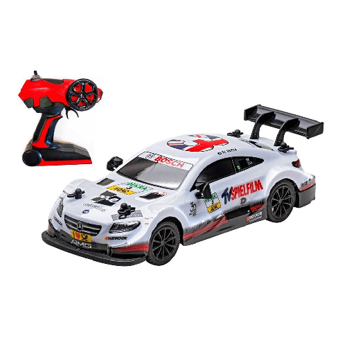 REEL TOYS MERCEDES AMG C63  SCALA 1:16 AZZURRA/BIANCA A SCELTA VENDITA UNITARIA