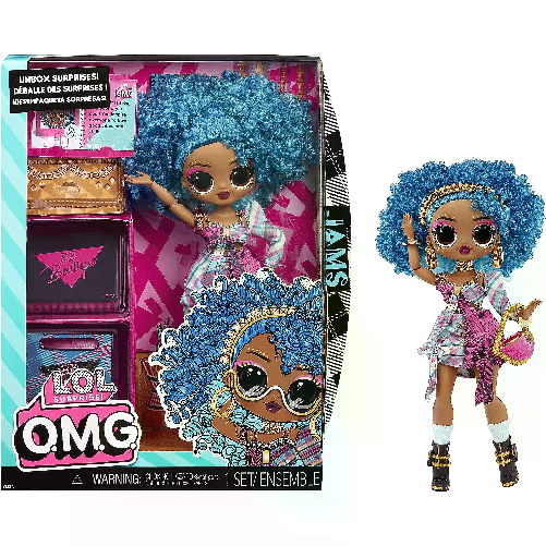 MGA ENTERTAINMENT LOL Surprise OMG Bambola Jams , Include bambola, sorprese multiple e accessori