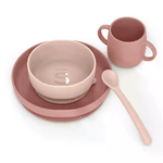SUAVINEX Colour Essence Set Svezzamento In Silicone Rosa