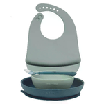 NATTOU Set Pappa Silicone 4 Pezzi Verde