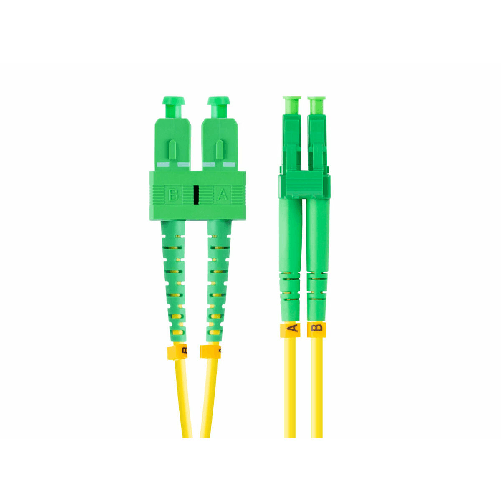 Lanberg Tubo flessibile Lanberg G657A1 Giallo Duplex 2 m