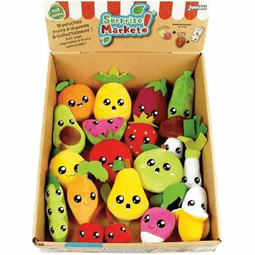 Jemini Peluche Jemini JEMINI Multicolore Stoffa Per bambini Frutta