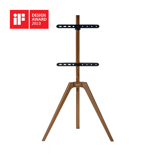 THOMSON Staffa Pavimento Per Tv 45-65 Load 40Kg 400X400 Legno Design