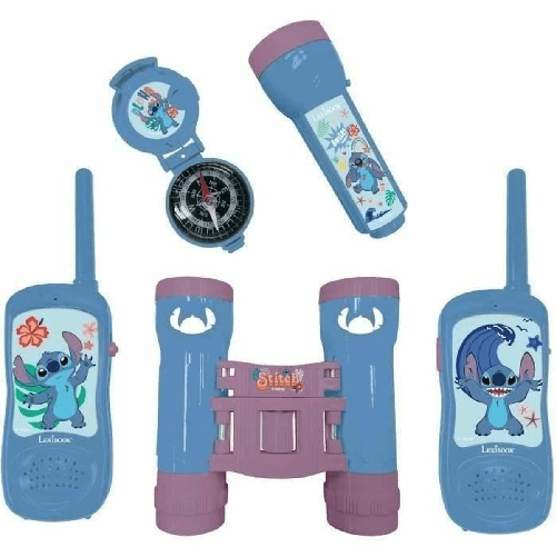 Lexibook Walkie-Talkie Lexibook Kit de Aventurero con Walkie Talkies Stitch