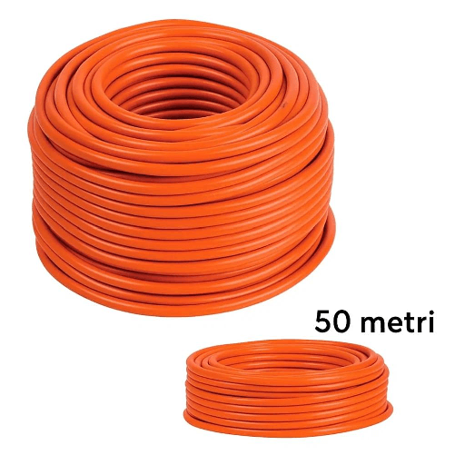 DIMELITALIA  Elettroutensile cavo multipolare flessibile antifiamma arancio gommato per impianti *** lunghezza