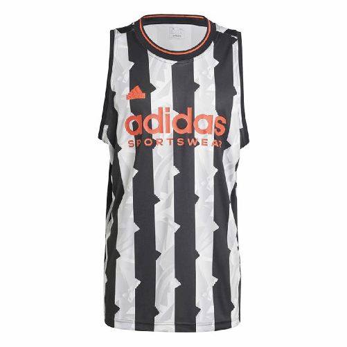Adidas Canotta Uomo Adidas House Of Tiro Tank Top Bianco Nero