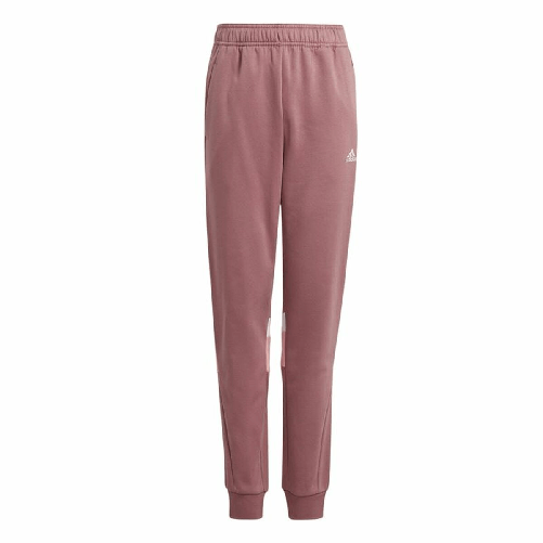 Adidas Pantalone Lungo Sportivo Adidas Tiberio 3-Stripes Colorblock Rosa