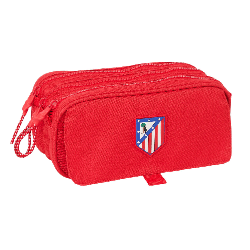 Atlético Madrid Portaoggetti Triplo Atlético Madrid Rosso 21,5 x 10 x 8 cm