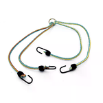 Masidef Corda elastica portapacchi "a ragno" - ganci plastica - 6 bracci - 2 pz.