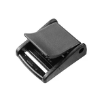 Masidef Fermo di bloccaggio in nylon nero per cinghie da 40 mm.