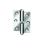 Masidef Cerniere per porte Inox sinistra 50x40 mm. - 2 pz.