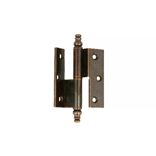 Masidef Cerniere curve alte ottone lucido - 50 x 40 mm. SX - 2 pz.