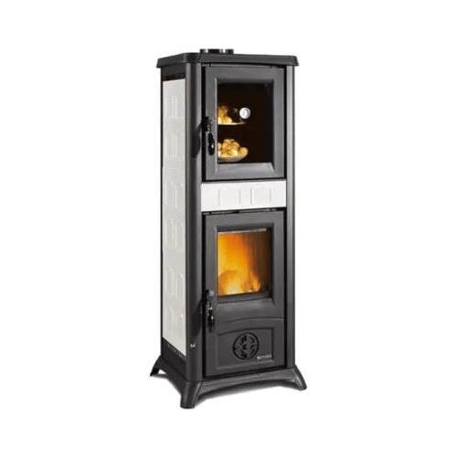 NORDICA Stufa legna 7,3kw gemma forno 5.0 elegance bianco 7111721