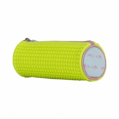 Nikidom Astuccio Scuola Cilindrico Nikidom 3250 Giallo