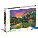 CLEMENTONI                                                    Puzzle 6000 Pezzi HQC Alpine Lake - Clementoni
