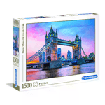 CLEMENTONI                                                    Puzzle 1500 Pezzi Hqc Tower Bridge Sunset