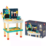 Janod - Grande Banco da Lavoro Robot Brico'Kids, 51 Accessori