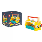 Janod - Cassetta degli Attrezzi Robot Brico'Kids con 25 Accessori