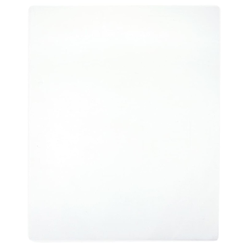 VidaXL Lenzuola con Angoli Jersey 2pz Bianche 160x200 cm Cotone
