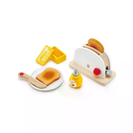HAPE Set Tostapane in Legno con Accessori