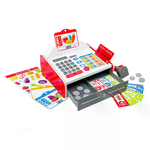 HAPE Cassa Supermercato Giocattolo per Bambini in Legno con Accessori