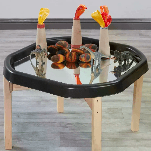 COSY Inserto Specchio Acrilico per Vassoio Grande cm.60x60, Gioco e Creatività dei Bambini