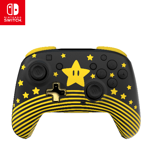 Turtle Beach Rematch Nero, Oro, Giallo Bluetooth Gamepad Nintendo Switch, Nintendo Switch Lite