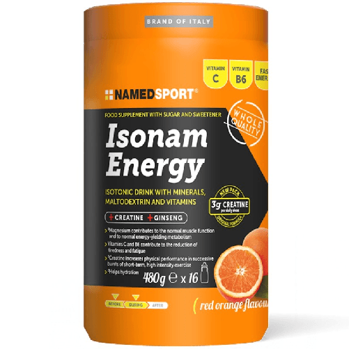Named Sport ISONAM ENERGY gusto Orange 480g Creatine 3gr