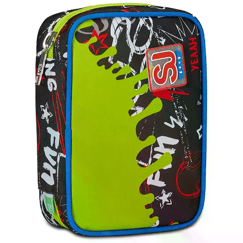 SEVEN                                                         Sj Gang Born To Fun Boy Astuccio Scuola Speed Pad